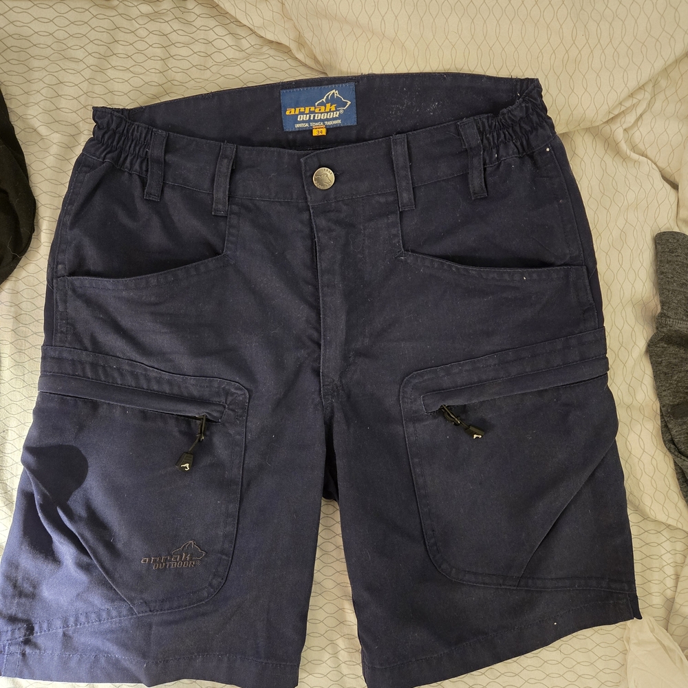 Women's Navy Blue Arrak Outdoor Shorts